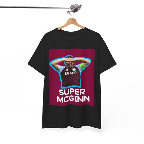 Super McGinn Graphic Tee - Retro Sports Fan Shirt